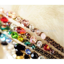 2015 Multicolor Crystal Fine Hair Band pour les filles Ladies